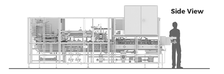 TT-60 Floorplan Side View Diagram