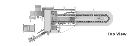 TT-50 Top Load Cartoner Top View