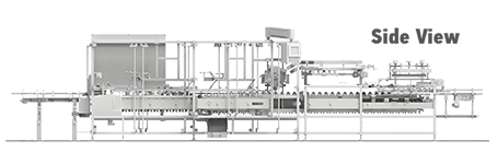 TT-600 Side View Dimensions