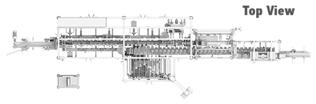 TT-600 Top View Dimensions