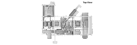 TT-50 Floorplan Top View Diagram