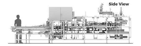 TT400 Dimensions Side View