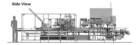 TT-50 Dimensions Side View Diagram