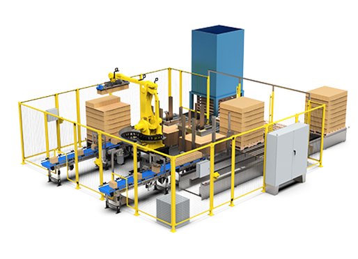 Tetristack Palletizer Full-Line System