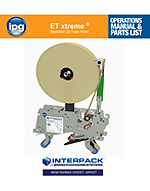 ET XTREME LD TAPE HEAD MANUAL