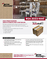 Better Pack Auto H2O - Selladora de cajas RSA 3023-WAT