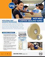 CARTON SEALING TAPES WITH CORRU-GRIP TECHNOLOGY