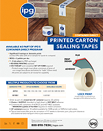 IPG Printed Carton Sealing Tape - Container Direct