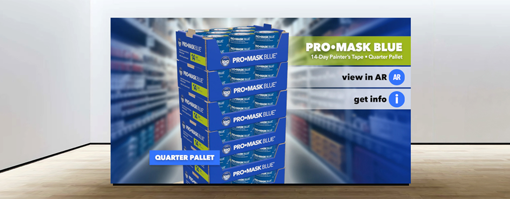 APP - AR - Pro Mask 14 day painters tape quarter Pallet