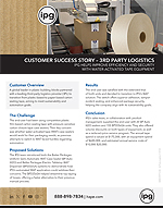 CUSTOMER SUCCESS STORY – 3RD PARTY LOGISTICS