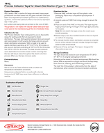 144C INDICATOR TAPE INSTRUCTION SHEET