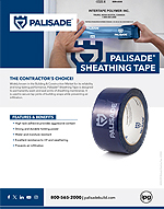 Palisade Sheathing Tape Sell Sheet