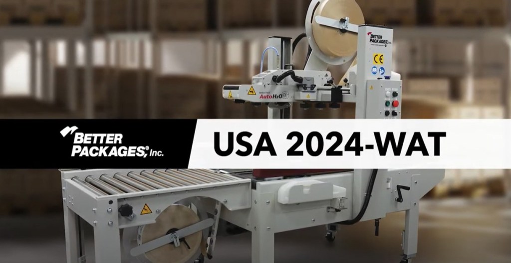 Better Packages USA 2024-WAT Case Sealing Machine