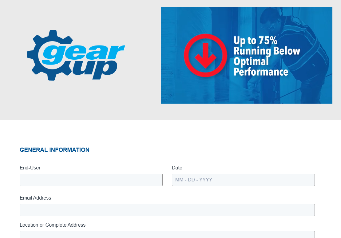 Gear Up Questionnaire