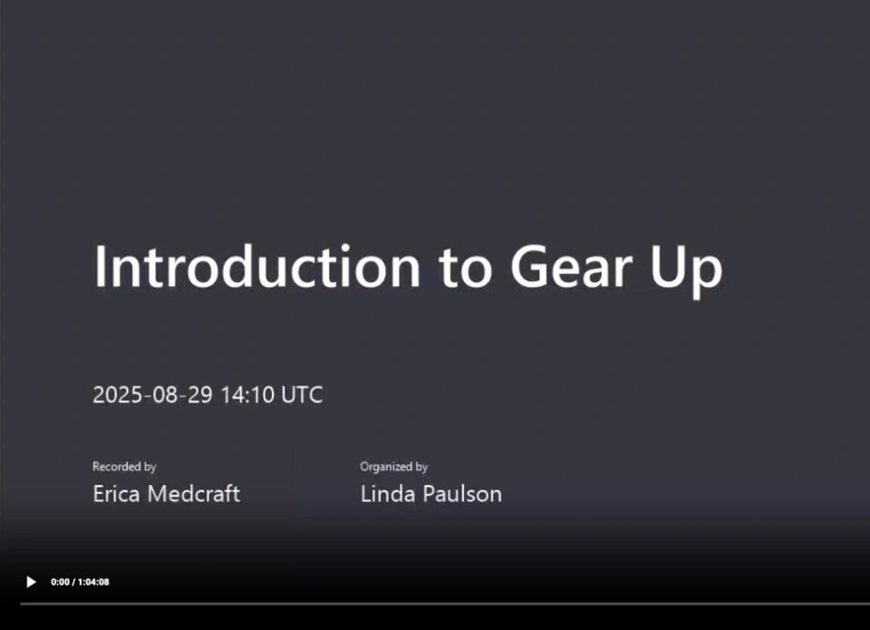 Intro to Gear Up