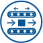 Self-centering side guide